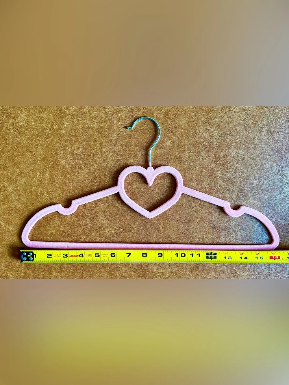 Set of 16 Pink Velvet Heart Hangers Bridesmaid Wedding Coquette Girly